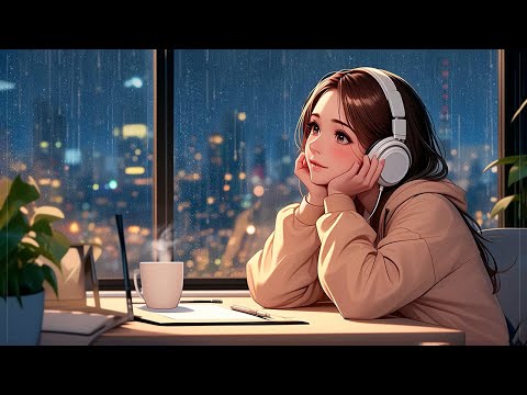 Chill lofi rain ☂️ Lofi hip hop radio ~ beats to relax/study/stress relief | daily lofi radio