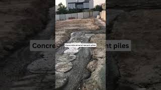 Secant Pile Wall Construction | Dubai Construction