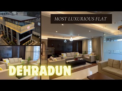 3BHK PREMIUM FURNISHED FLAT FOR SALE IN DEHRADUN | MOST SECURED AND POSH SOCIETY