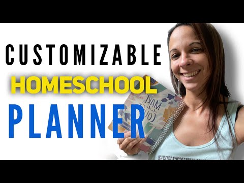 HOMESCHOOL PLANNER 2022-2023|| Customize your own homeschool planner with Plum Paper Planner