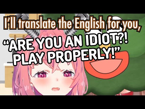 Korone's hilariously mean translations + screaming frightens Sasaki Saku (Observation Duty)