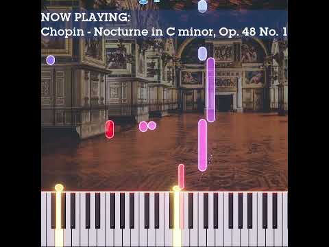 Chopin - Nocturne in C minor Op. 48 No. 1 #shorts #classicalmusic #piano #chopin