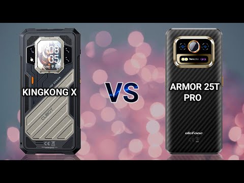 Cubot KingKong X vs Ulefone Armor 25T Pro