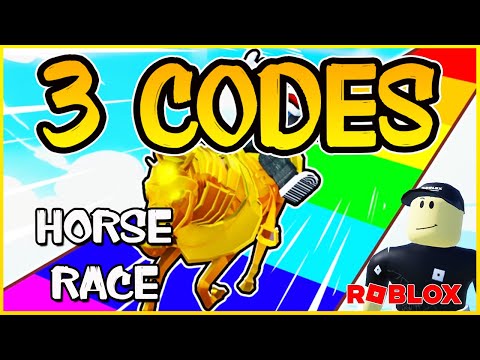 ✅3 NEW WORKING CODES for 🐎 HORSE RACE 🐎 Free Potions 🐎 Roblox 2024