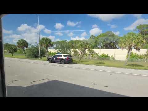 Florida Highway Patrol K9 Diesel Parked On I95