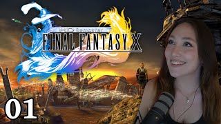 It begins | First time FINAL FANTASY X [PART 1] First Playthrough | HD Remaster