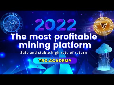 New Tron mining site | The higher  deposit return, the faster the daily withdrawal limit