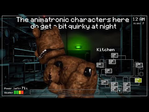 What happens on the kitchen camera in fnaf (Fnaf freddy twerking meme )