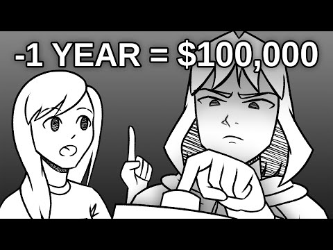 Press the button, lose 1 year of your life... (Animation Meme)