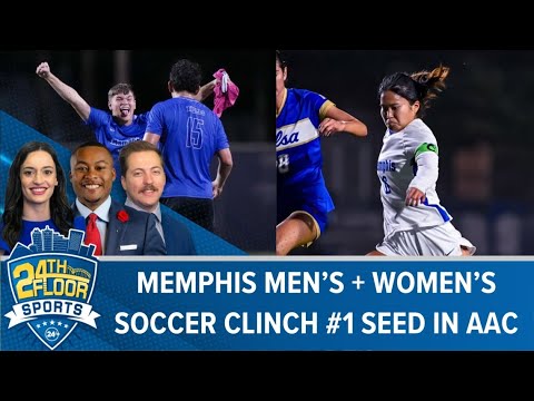 Memphis Men's and Women's soccer win AAC regular season and clinch the No. 1 seed in the Tournament