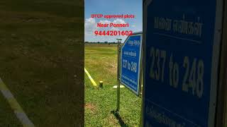 DTCP approved plots 9444201603 #shorts