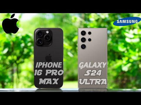 iPhone 16 Pro Max Vs Galaxy S24 Ultra | Full Comparison and review 🔥