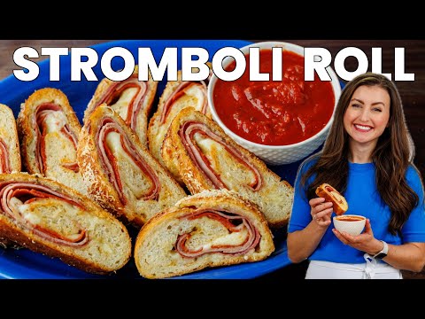 How to Make Stromboli - Easy Pizza Rolls!