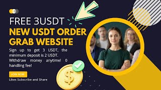 New Usdt Mining Site | Usdt Mining Site Today | Free Cryptocurrency Mining | Dollar Investment Site