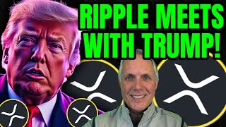 XRP RIPPLE CEO MEETS WITH TRUMP! WHAT IT MEANS TO XRP HOLDERS! BREAKING XRP NEWS!