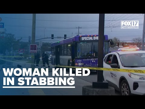 Woman killed in Nashville stabbing, police say