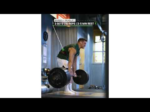 Barbell Leg workout