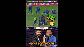 Afghanistan Qualify In Semi Final 😍 Gulbadin Naib Cramp Acting 🤣 AFG vs BAN Highlights #shorts