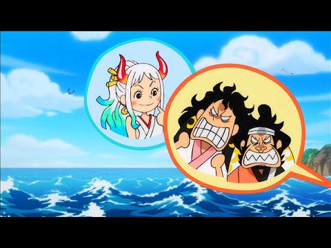 Luffy tells Momo, Kinemon, and Yamato that They're Free To Join The Strawhats (English Sub)