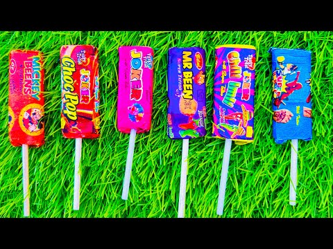 Some popular Candies in the World | New Milk Bottle | mini Cooking | Ice Cream Pop It | Asmr Coca