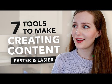 7 Tools that Make Content Creation FASTER & EASIER