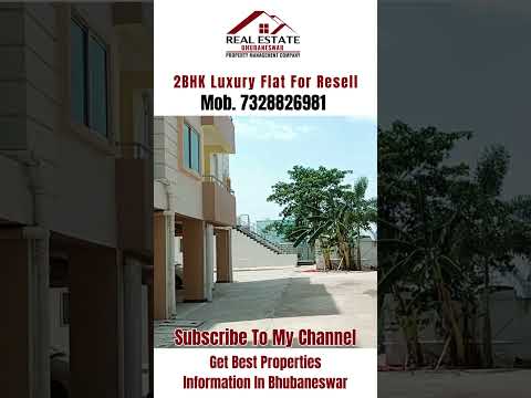 2 BHK Luxurious Flat Near Hanspal | Resell Apartment In Bhubaneswar | Real Estate Bhubaneswar