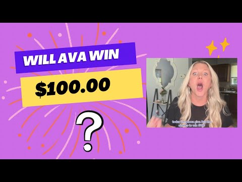 Ava has the chance to win up to $100!!! #challenge