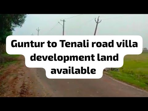 villa development land 6 Acers land available near guntur