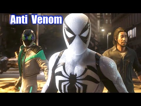 Spider-Man Becoming Anti-Venom (White Venom Gameplay) - Marvel's Spider-Man 2 PS5