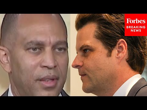 Jeffries Asked: 'What Attributes Does' Gaetz 'Possess That Make Him Fit To Be Attorney General?''