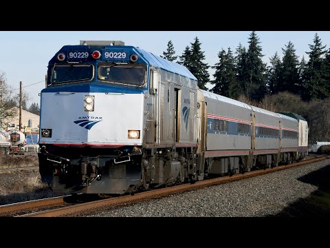 Amtrak Cascades Horizon Trains