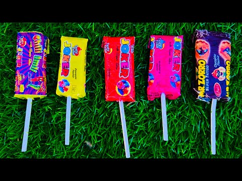 Some popular Candies in the World | New Milk Bottle | mini Cooking | Ice Cream Pop It | Asmr Coca