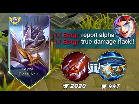 WHEN GLOBAL ALPHA ABUSE TOO MUCH MULTIPLE TRUE DAMAGE BUILD!! (must try)