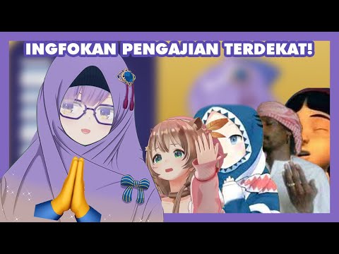 Mamah Moona dikasih hijab sama viewer [Hololive ID]