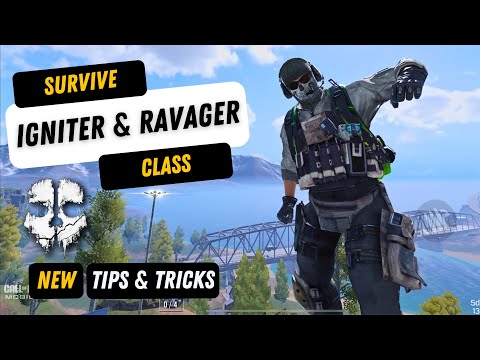 How to Survive Igniter & Ravager Class - Call of Duty Mobile - Battle Royale - Tips & Tricks