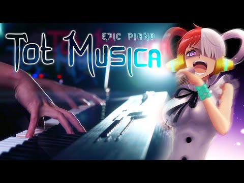 ONE PIECE FILM RED OST - Ado "Tot Musica" - Advanced Piano Cover