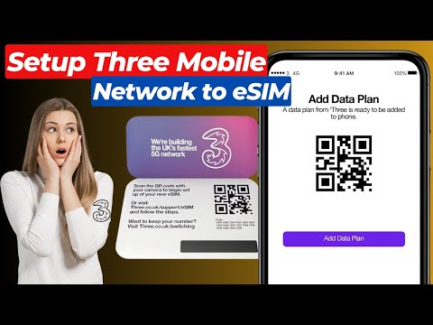 How to Setup Three Mobile network to eSIM | Set up eSIM with Three in Denmark