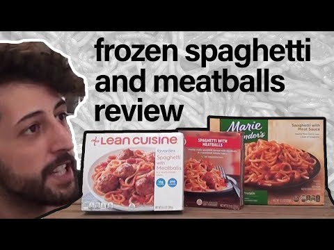 Frozen Spaghetti & Meatball REVIEW! (ycc#7)