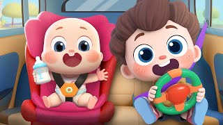 Let's Buckle Up Song | Car Safety Song | Newborn Baby | Nursery Rhymes & Kids Songs | BabyBus