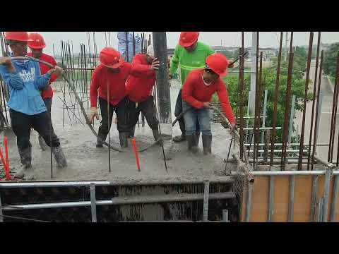 monolithic slab pouring #work #hardwork#concreate #aboutconstruction