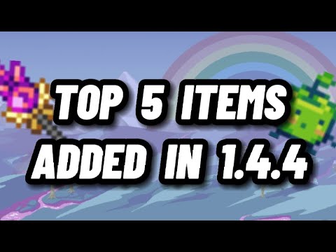 TOP 5 items added in the 1.4.4 terraria update