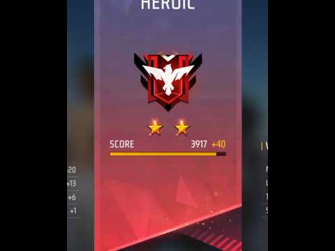 Heroic 2 STAR TO 🤔 Master 3 STAR 😱  BR RANK PUSH master 4000 SCORE #shorts #freefire