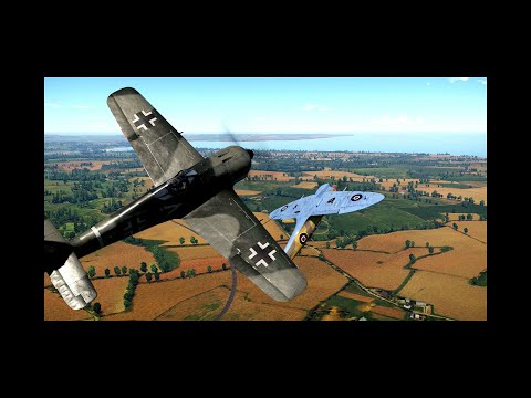 [War Thunder] Fw190 vs Spitfire