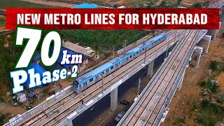 Hyderabad Metro New Lines! 🔥😍