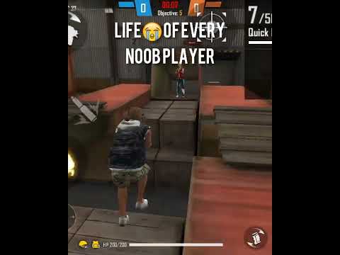 #shorts Life😭of every noob player😢 #noob #nooblife #freefire