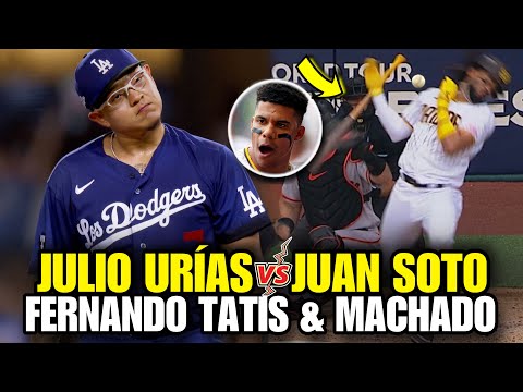 ASÍ TERMINÓ EL ENFRENTAMIENTO DE HOY ENTRE JULIO URÍAS VS FERNANDO TATIS JR, JUAN SOTO Y MACHADO MLB