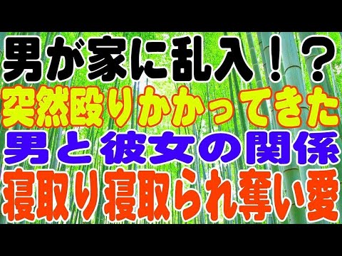 【スカッとする話】男が家に乱入！？突然殴りかかってきた男と彼女の関係