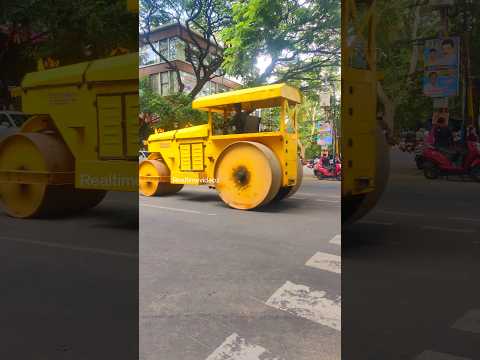 Road Roller | indian traffic noise #indianroads #shortsfeed2024