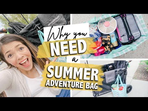 OUR SUMMER ADVENTURE BAG MUST HAVES | What's Inside and why you NEED ONE | The Carnahan Fam