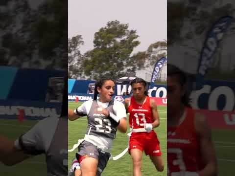 She snagging them like OBJ !!!  #nfl #flagfootball #football